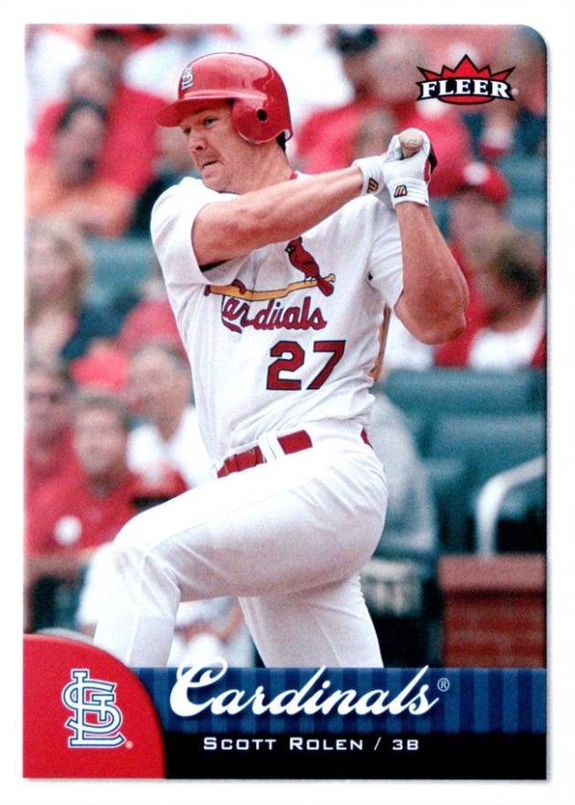 2007 Fleer Scott Rolen #44 Baseball Card