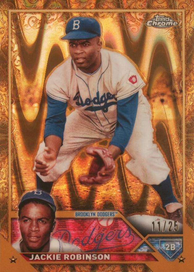 2023 Topps Gilded Collection Jackie Robinson #60 Baseball Card