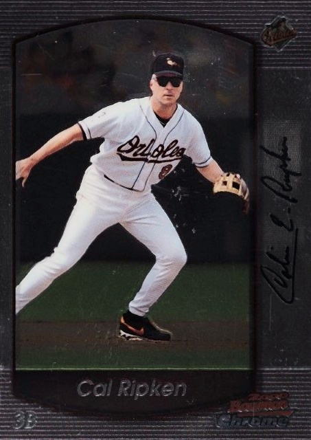 2000 Bowman Chrome Cal Ripken Jr. #105 Baseball Card