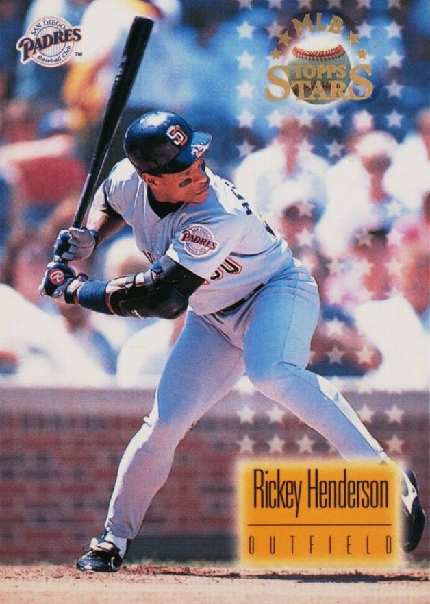 1997 Topps Stars Rickey Henderson #74 Baseball Card