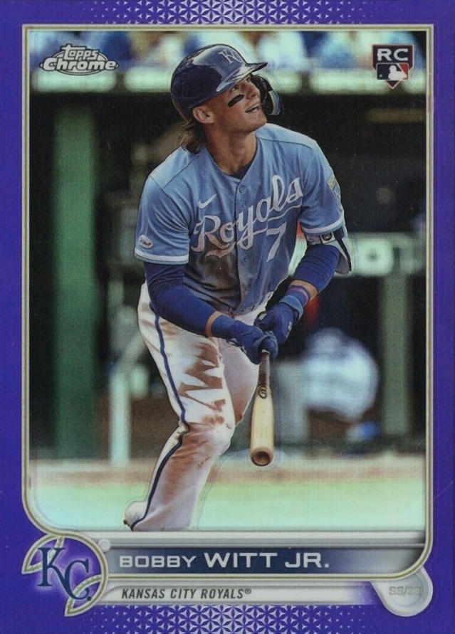 2022 Topps Chrome Update Bobby Witt Jr. #USC35 Baseball Card