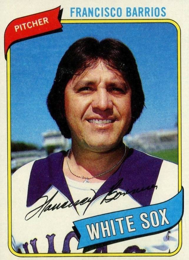 1980 Topps Francisco Barrios #107 Baseball Card