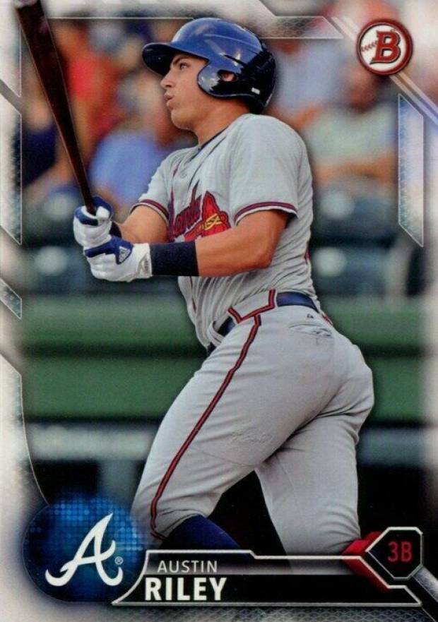 2016 Bowman Draft  Austin Riley #BD165 Baseball Card