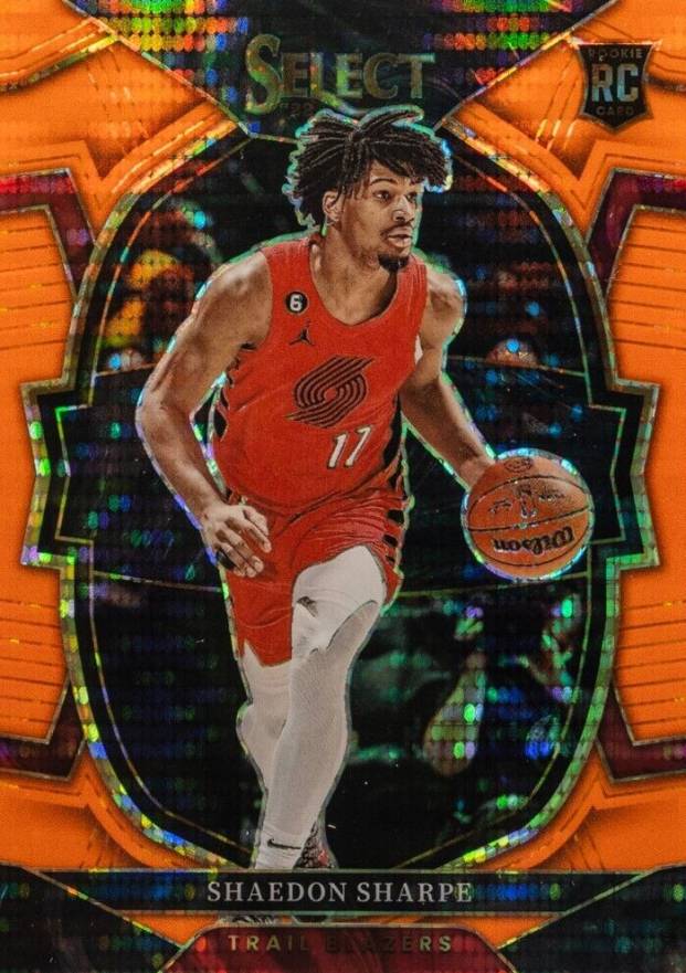 2022 Panini Select Shaedon Sharpe #71 Basketball Card
