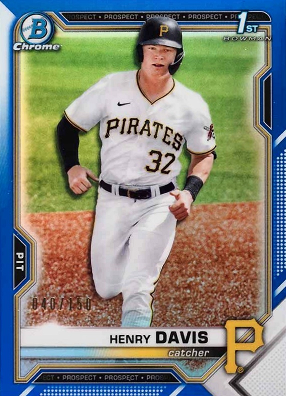 2021 Bowman Draft Henry Davis #BDC48 Baseball Card