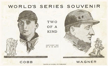1909 W.W. Smith Postcards Ty Cobb # Baseball Card