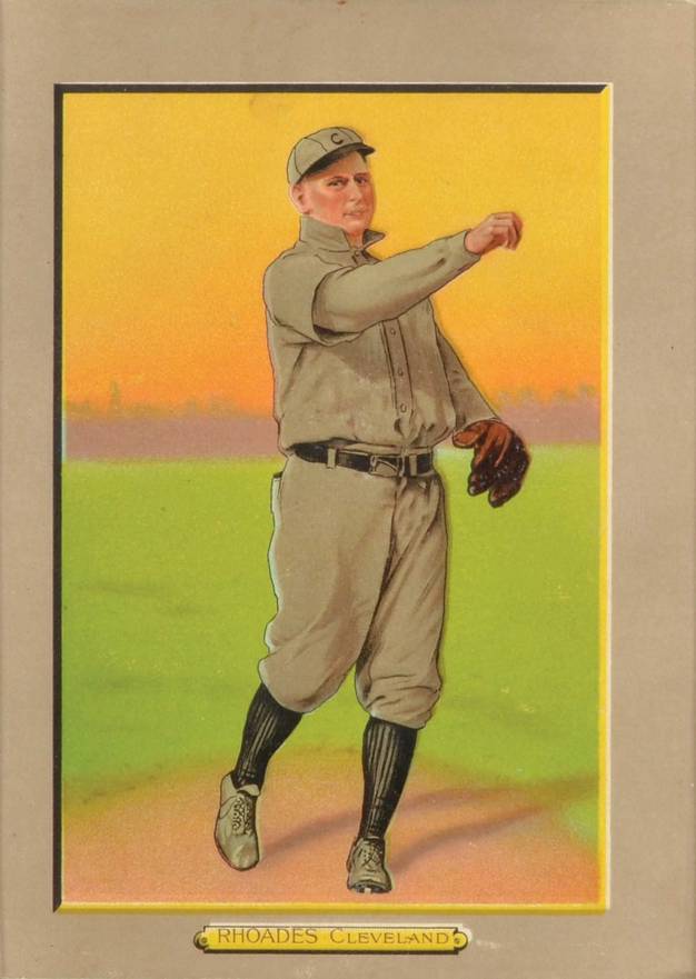 1911 Turkey Reds Bob Rhoads #114 Baseball Card