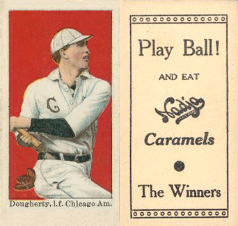 1909 Nadja Caramel Patsy Dougherty # Baseball Card