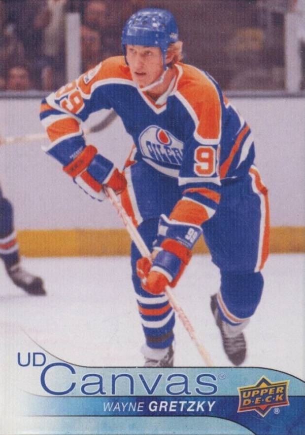 2016 Upper Deck Canvas Wayne Gretzky #C242 Hockey Card - VCP Price Guide