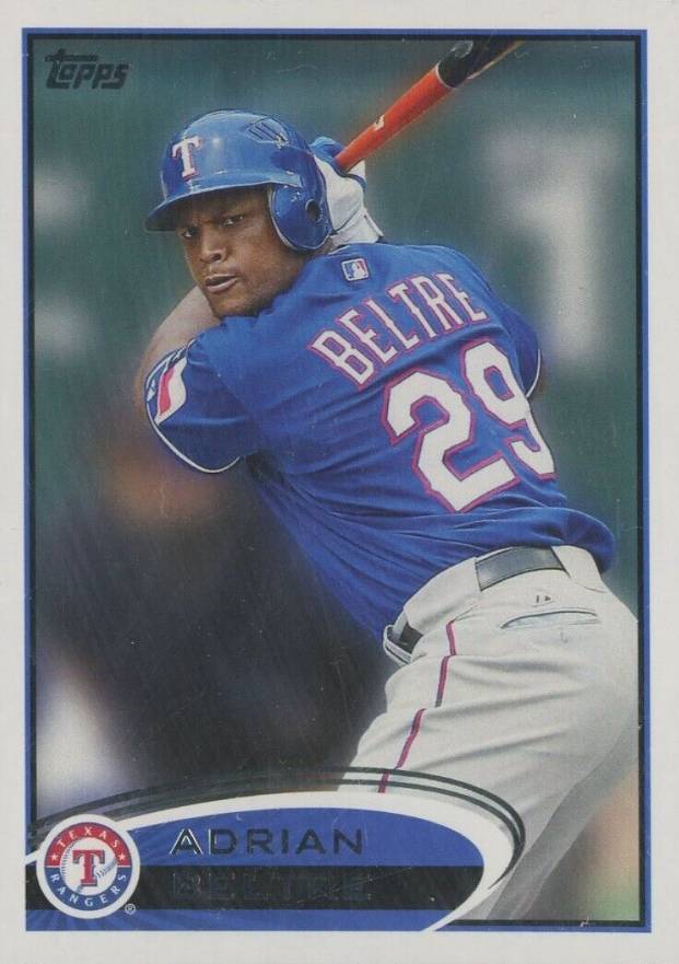 2012 Topps Adrian Beltre #310 Baseball Card