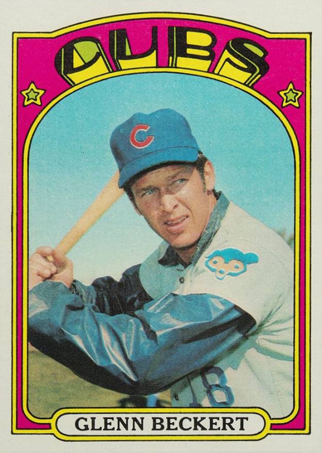 1972 Topps Glenn Beckert #45y Baseball Card