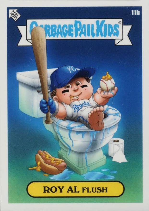 2022 Topps Garbage Pail Kids GPK X MLB Series 2 Alex Pardee Roy Al Flush #11b Baseball Card