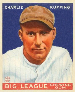 1933 Goudey Red Ruffing #56 Baseball Card