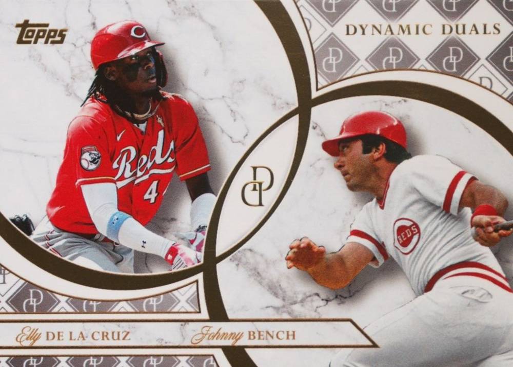 2024 Topps Dynamic Duals Elly de La Cruz #4 Baseball Card