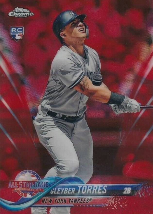 2018 Topps Chrome Update Gleyber Torres #HMT80 Baseball Card