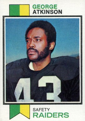 1973 Topps George Atkinson #187 Football Card - VCP Price Guide