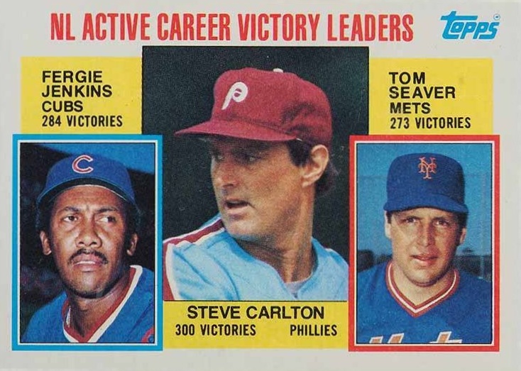 1984 Topps Steve Carlton #706 Baseball Card