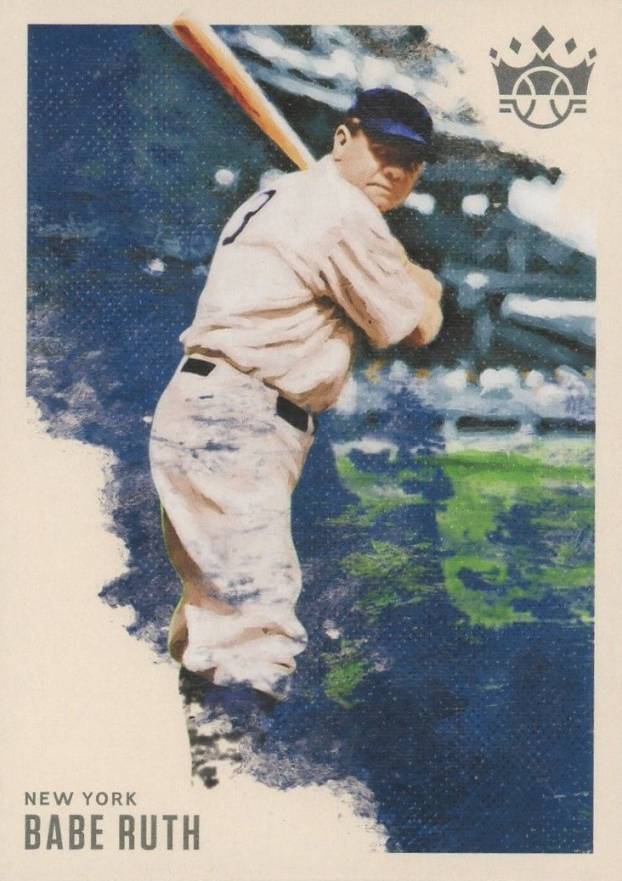 2020 Panini Diamond Kings Babe Ruth #15 Baseball Card