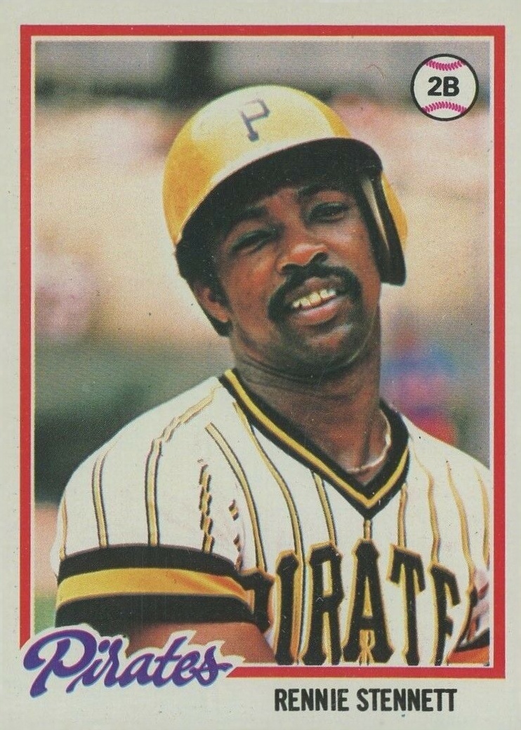 1978 Topps Rennie Stennett #165 Baseball Card