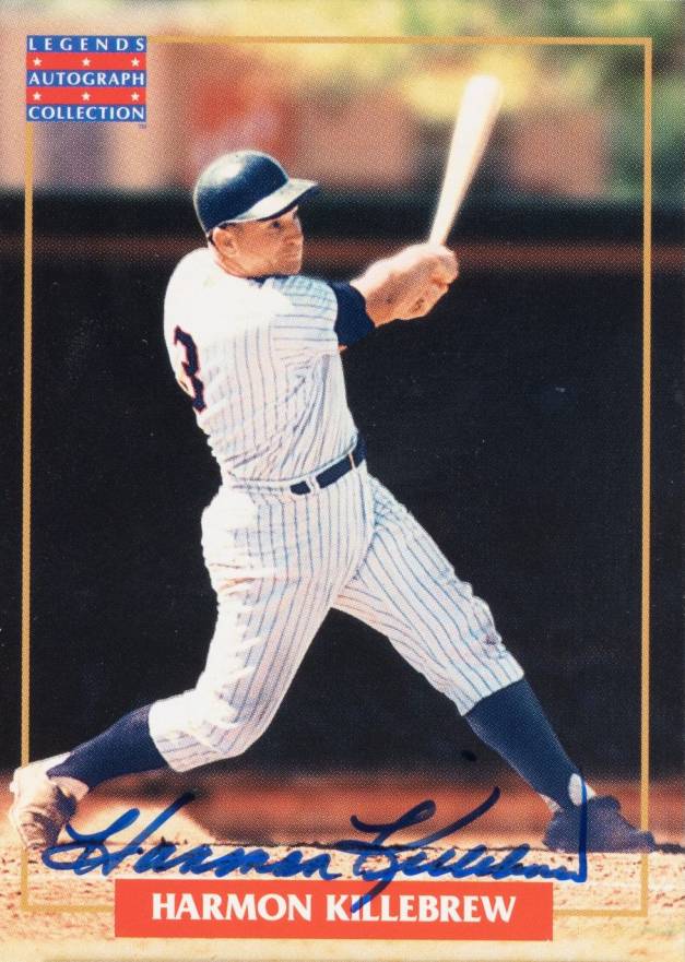 1999 Hall of Fame Autographs Harmon Killebrew # Baseball Card
