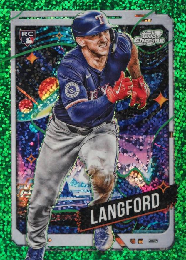 2024 Topps Chrome Cosmic Wyatt Langford #139 Baseball Card