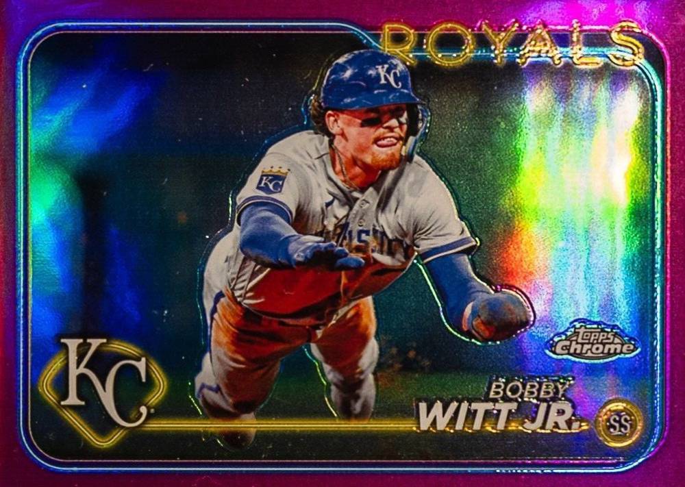 2024 Topps Chrome Bobby Witt Jr. #120 Baseball Card