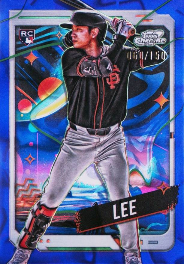 2024 Topps Chrome Cosmic Jung-Hoo Lee #110 Baseball Card