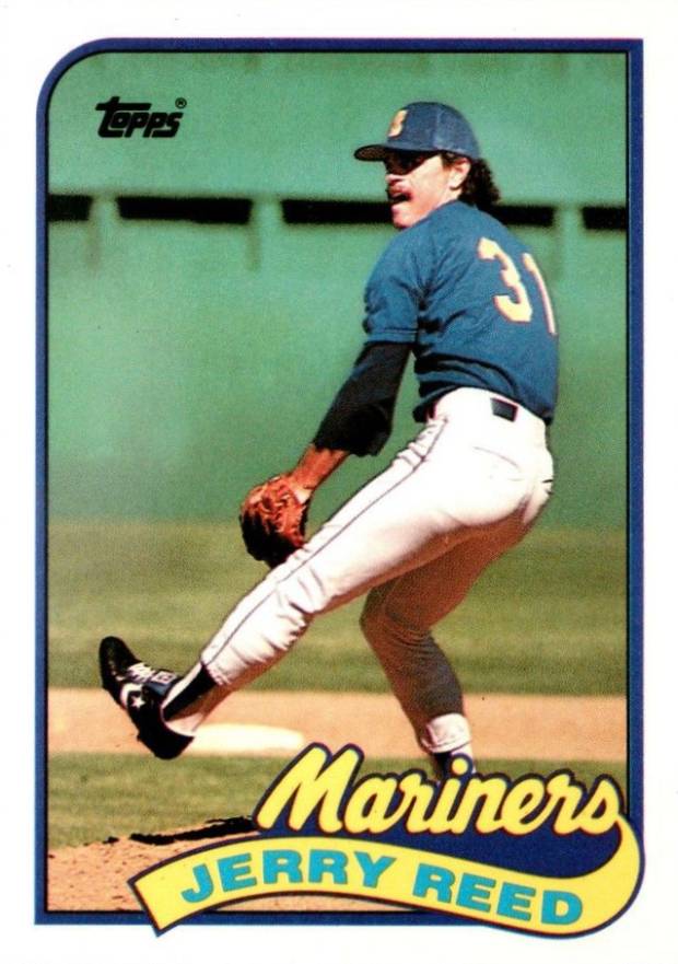 1989 Topps Tiffany Jerry Reed #441 Baseball Card