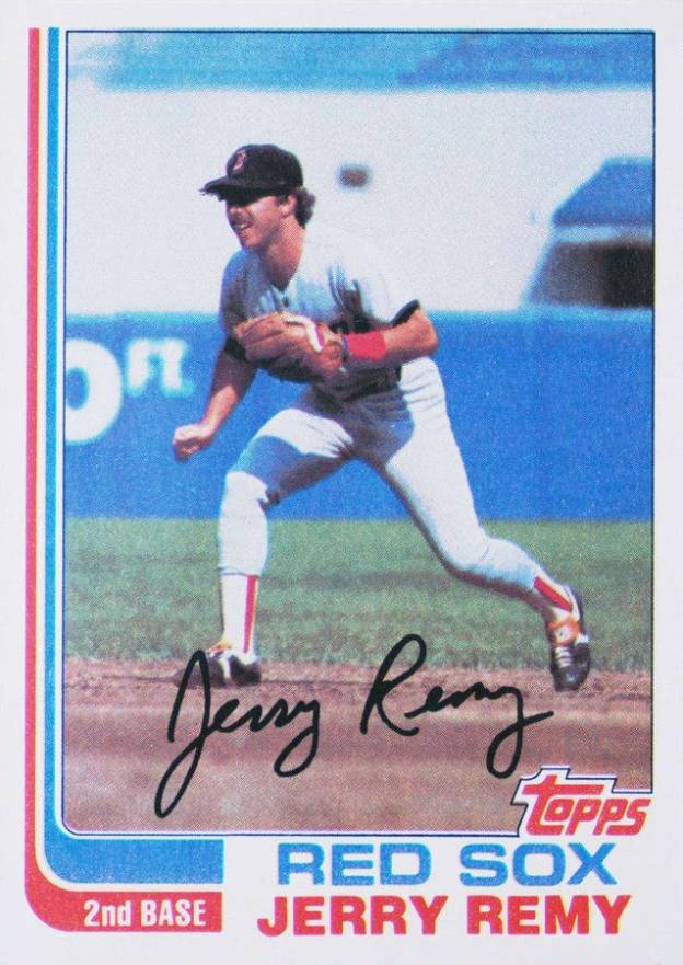 1982 Topps Jerry Remy #25 Baseball Card