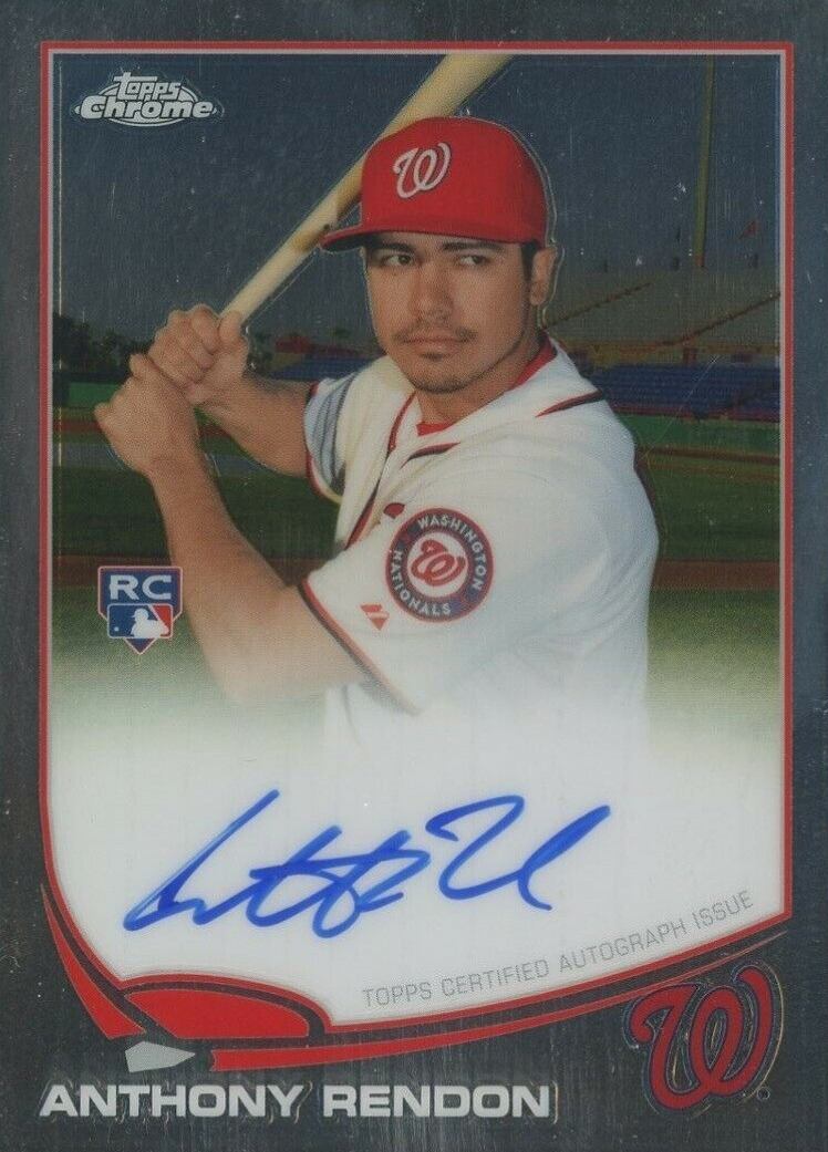 2013 Topps Chrome Anthony Rendon #128 Baseball Card