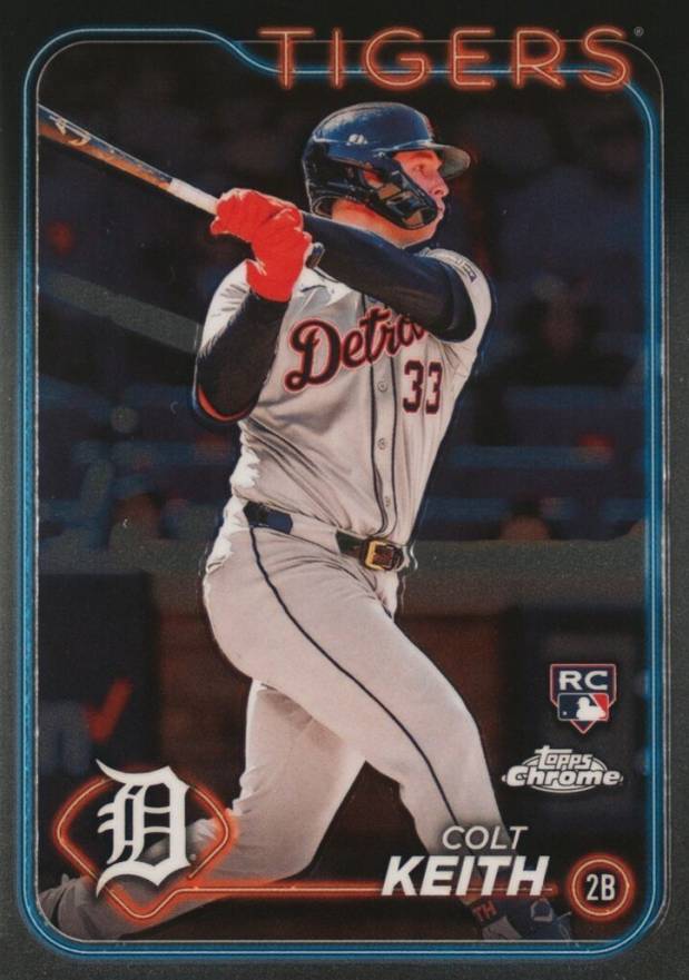 2024 Topps Chrome Colt Keith #2 Baseball Card