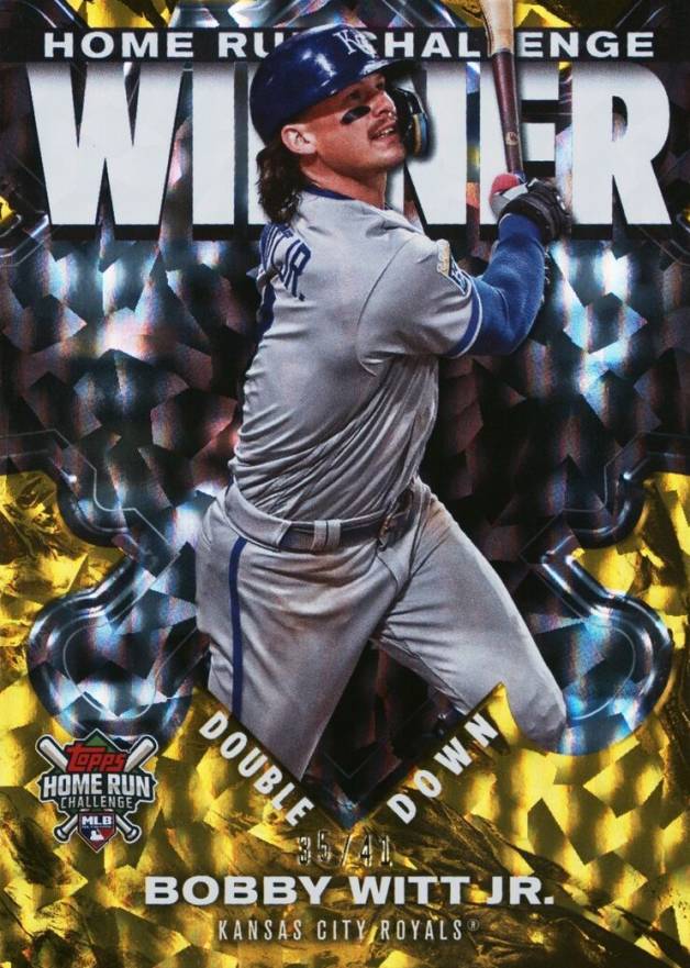 2024 Topps Home Run Challenge Winners Bobby Witt Jr. #29 Baseball Card