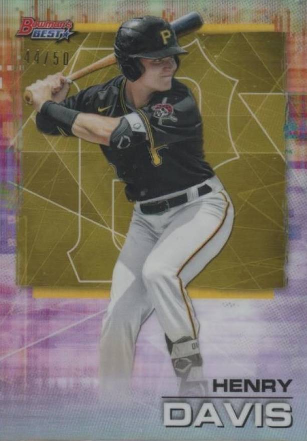 2021 Bowman's Best Henry Davis #92 Baseball Card