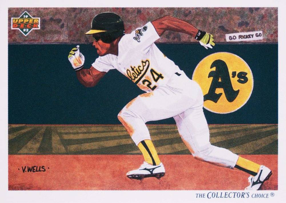 1992 Upper Deck Rickey Henderson #90 Baseball Card