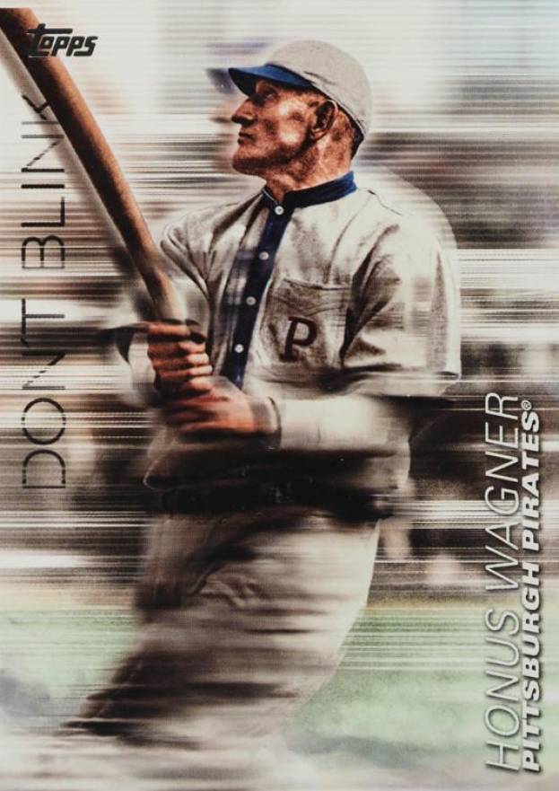 2018 Topps Update Don't Blink Honus Wagner #DB-13 Baseball Card