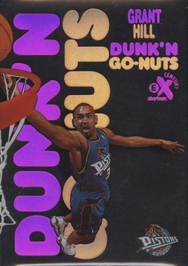 1998 Skybox E-X Century Dunk 'N Go Nuts Basketball Card Set