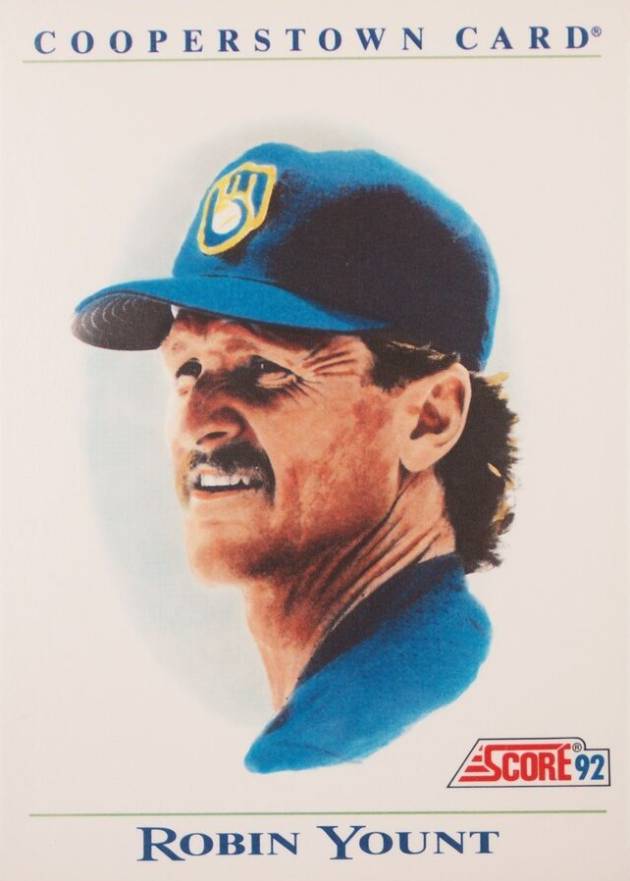 1992 Score Factory Set Inserts Robin Yount #B11 Baseball Card