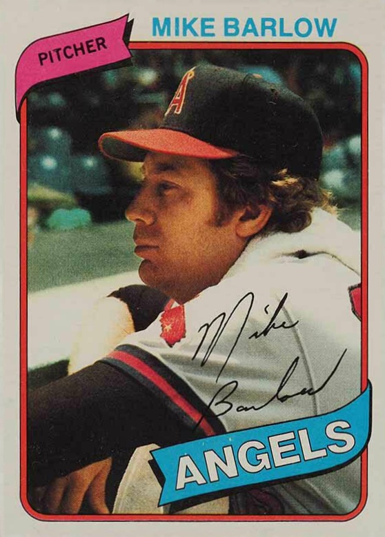 1980 Topps Mike Barlow #312 Baseball Card