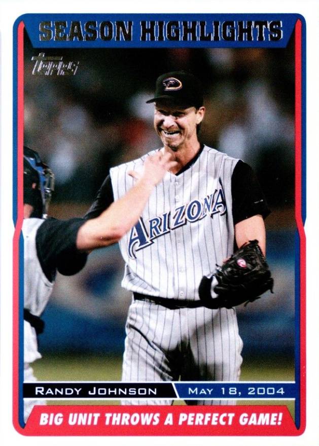 2005 Topps  Randy Johnson #332 Baseball Card
