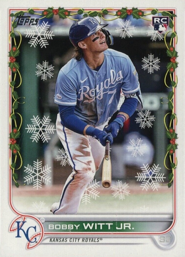 2022 Topps Holiday Bobby Witt Jr. #HW150 Baseball Card