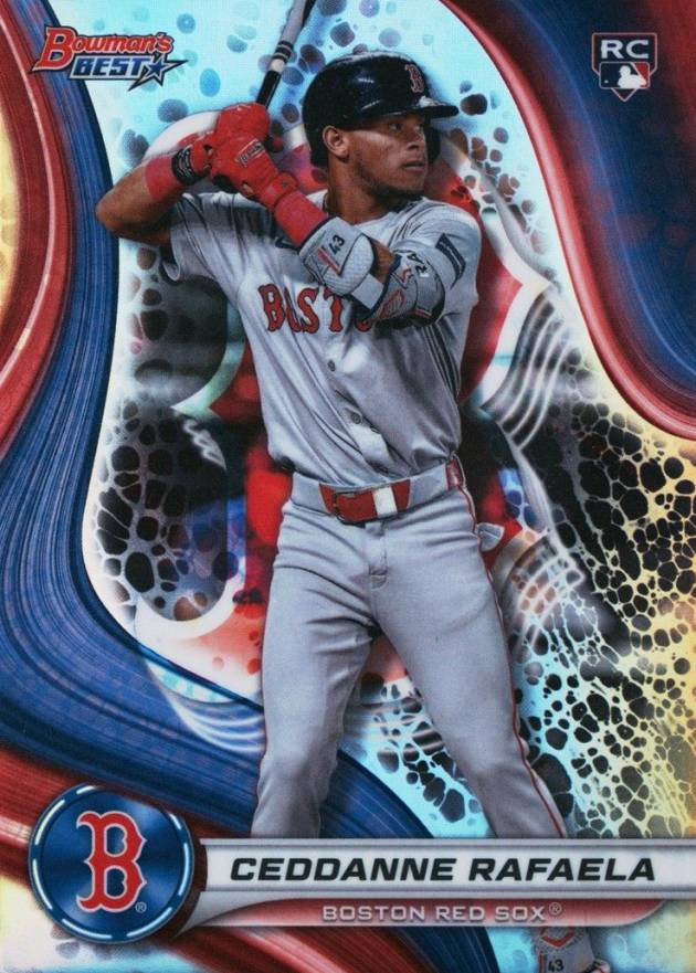 2024 Bowman's Best Ceddanne Rafaela #14 Baseball Card