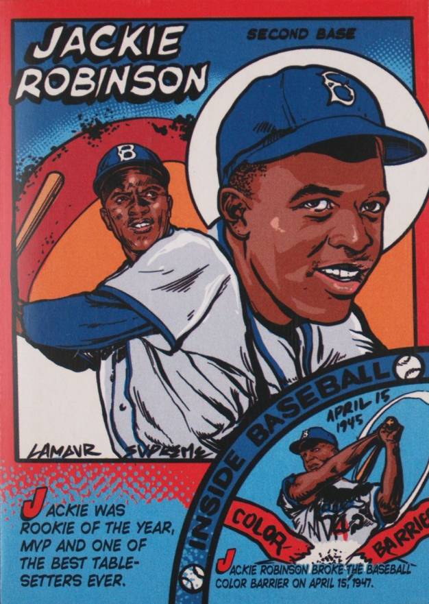 2023 Topps Archives 1979 Topps Comics Jackie Robinson #79TC10 Baseball Card
