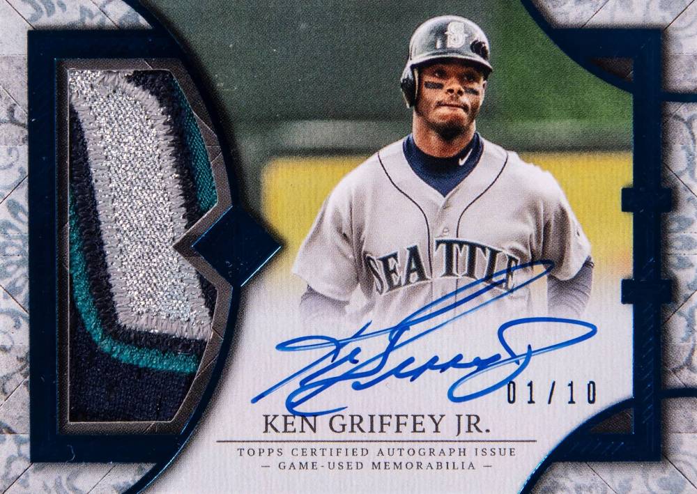 2024 Topps Transcendent Collection Transcendent Collection Patch Autographs Ken Griffey Jr. #KG Baseball Card