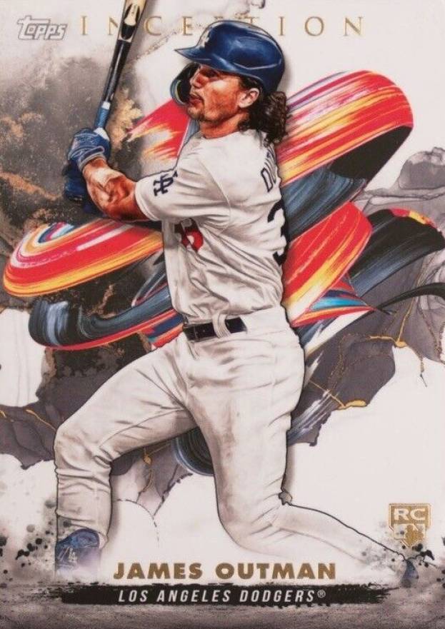 2023 Topps Inception James Outman #121 Baseball Card