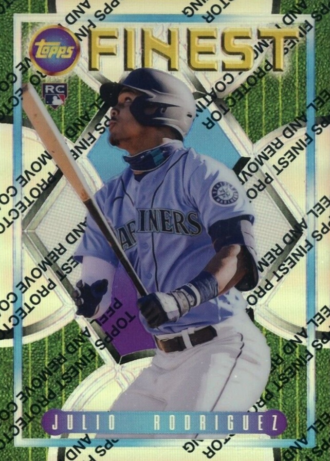 2022 Topps Finest Flashbacks Julio Rodriguez #60 Baseball Card