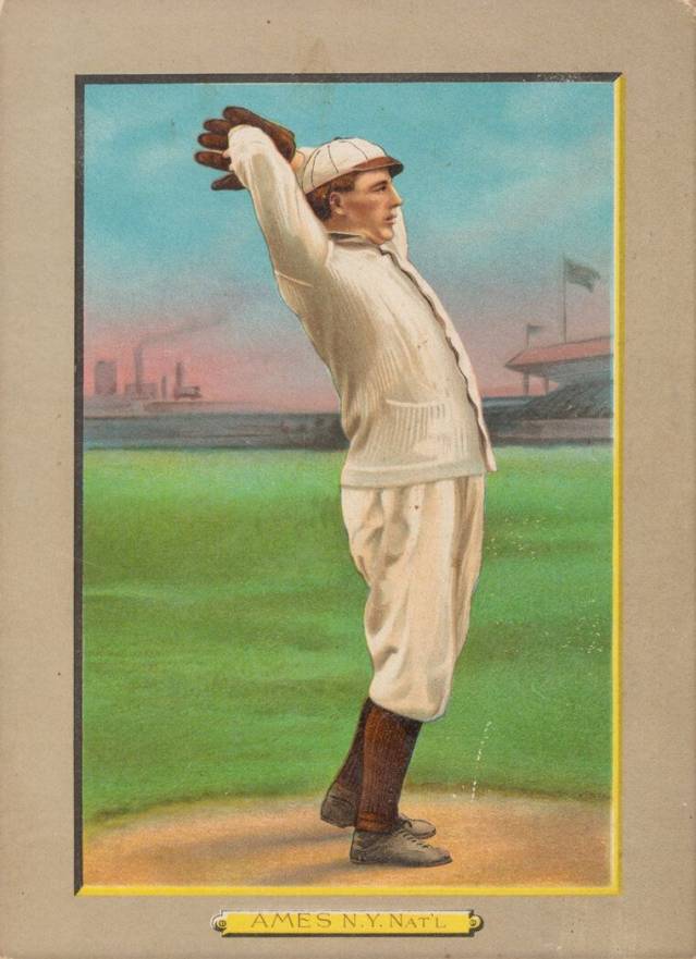 1911 Turkey Reds Red Ames #77 Baseball Card