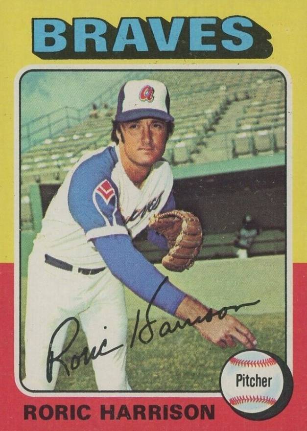 1975 Topps Mini Roric Harrison #287 Baseball Card