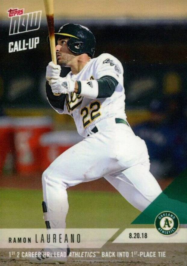 2018 Topps Now  Ramon Laureano #622 Baseball Card
