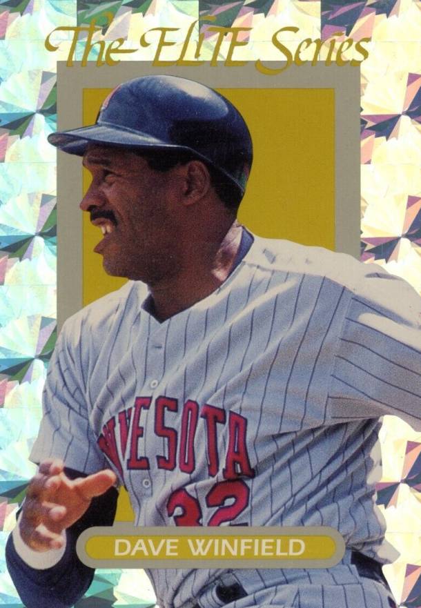 1993 Donruss Elite Supers Dave Winfield #17 Baseball Card