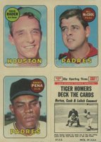 1969 Topps 4 in 1's # Rader/McCool/Pena Baseball Card